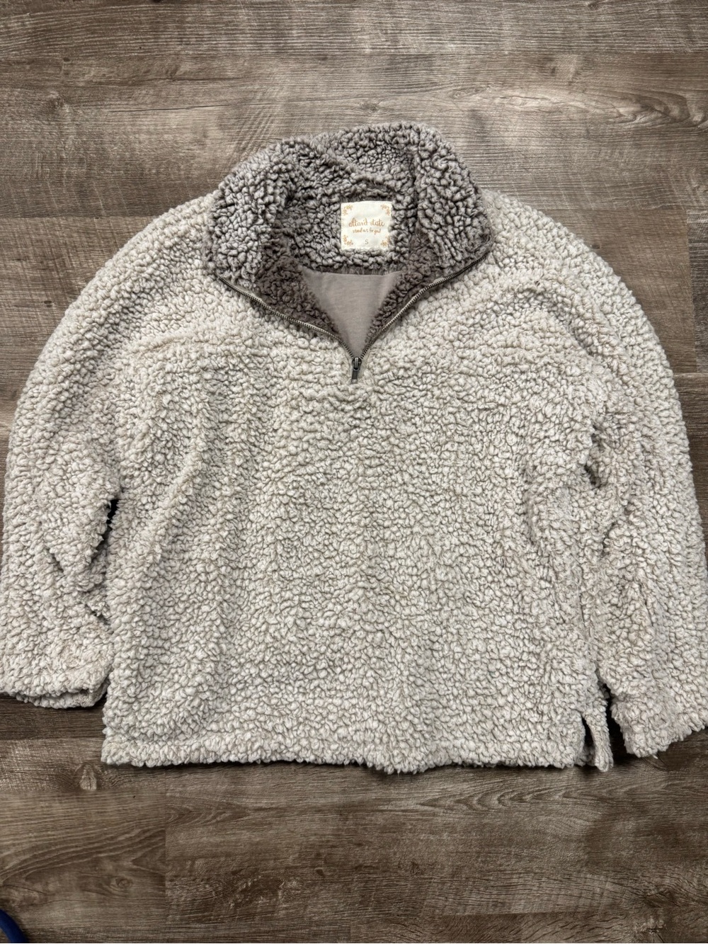 Altar'd State Elodie Sherpa Half-Zip Pullover Fleece Jacket Size Small
